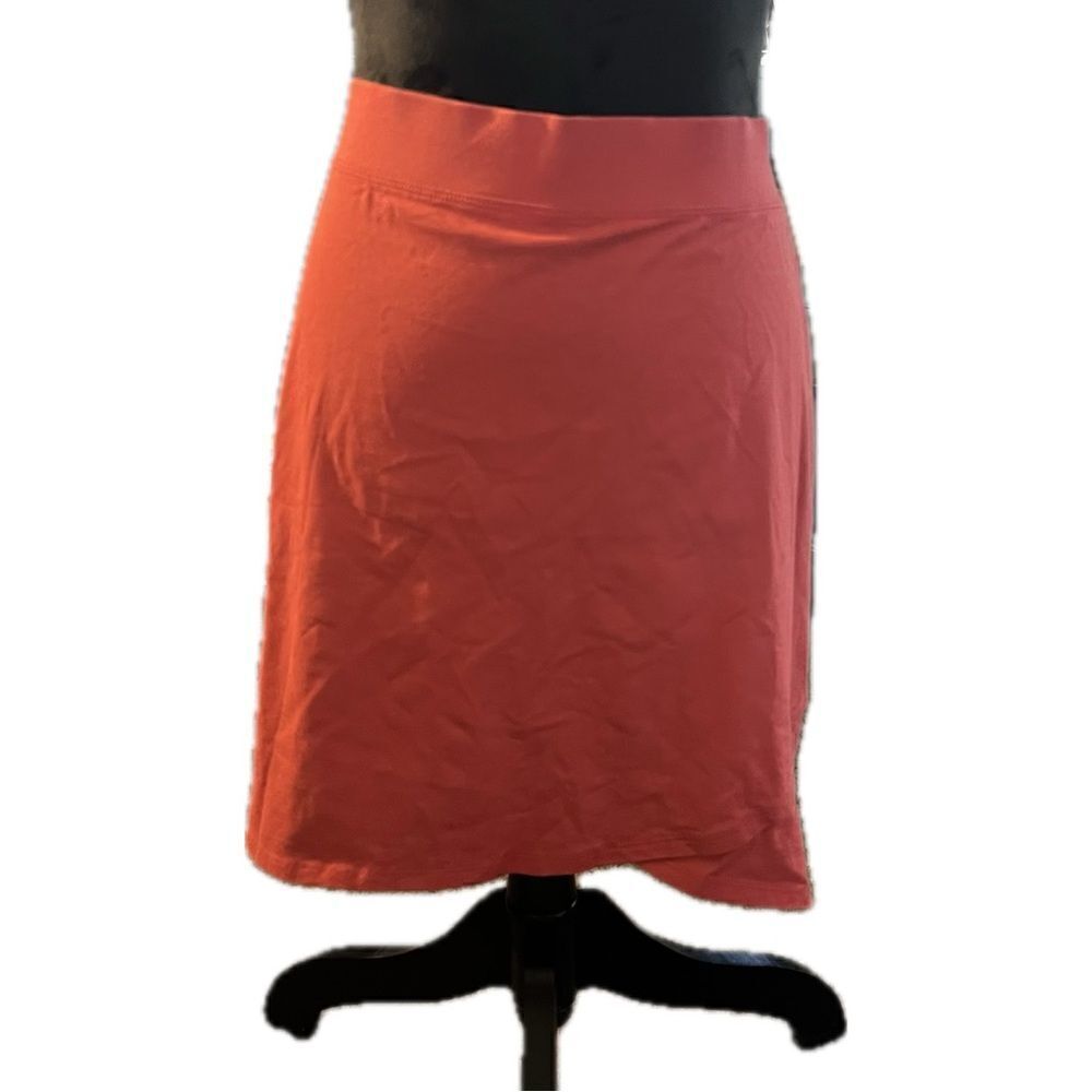 Horny toad women’s size large midi skirt with elastic waist, no pockets